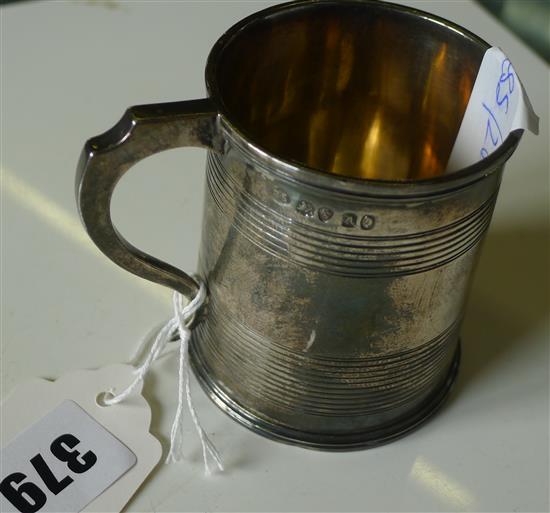 Small silver tankard